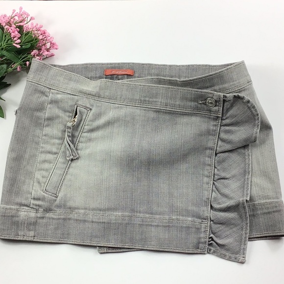 7FAM Jean Skirt - Picture 3 of 7